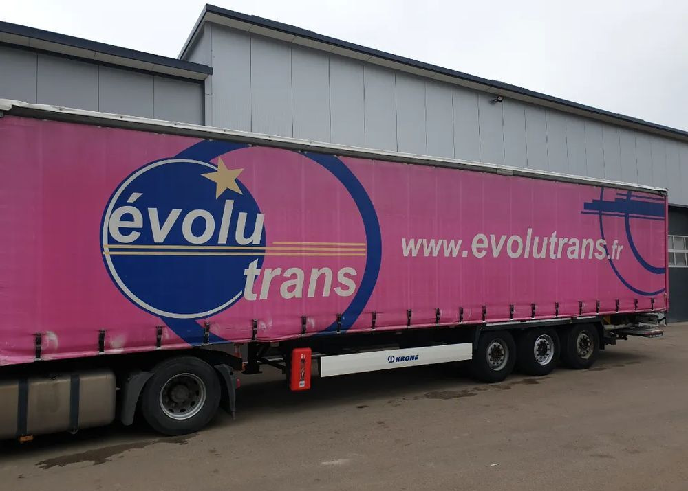 Krone - Тентованный полуприцеп: фото 1 Krone - Тентованный полуприцеп: фото 1