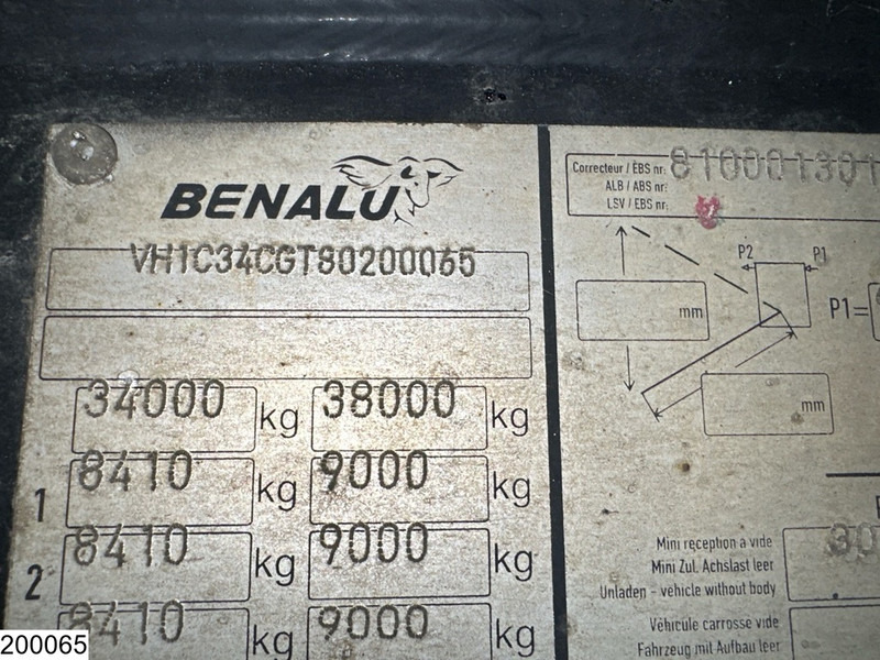 Самосвальный полуприцеп Benalu kipper 68 m3: фото 9