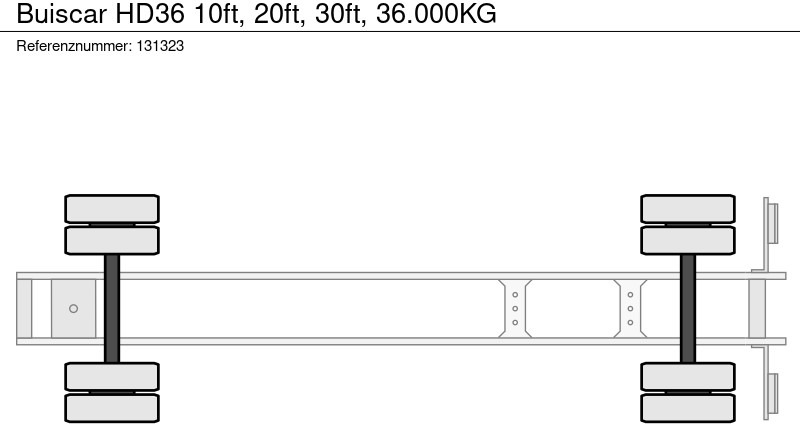 Buiscar HD36 10ft, 20ft, 30ft, 36.000KG в лизинг Buiscar HD36 10ft, 20ft, 30ft, 36.000KG: фото 11