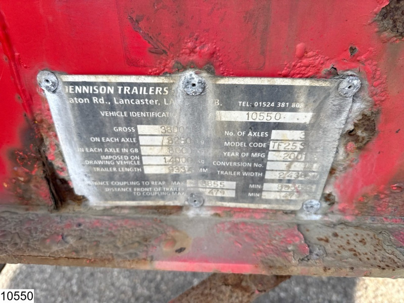 Dennison Container 20 - 30 - 40FT - Полуприцеп-контейнеровоз/ Сменный кузов: фото 5 Dennison Container 20 - 30 - 40FT - Полуприцеп-контейнеровоз/ Сменный кузов: фото 5