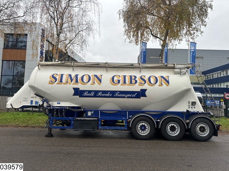 Feldbinder Silo 40.000 Liter, 3 Comp - Полуприцеп-цистерна: фото 2 Feldbinder Silo 40.000 Liter, 3 Comp - Полуприцеп-цистерна: фото 2