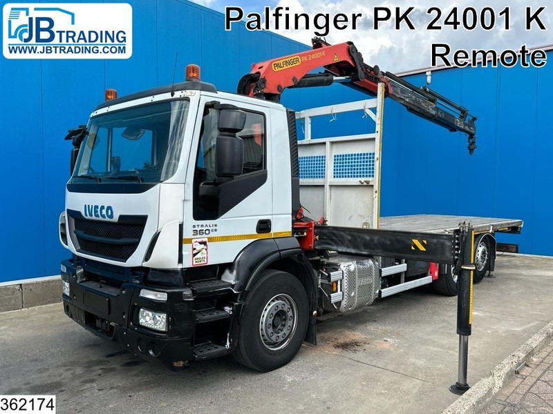 Iveco Stralis 360 6x2, EURO 6, Retarder, Palfinger, Remote, Steering - Грузовик бортовой/ Платформа, Автоманипулятор: фото 1 Iveco Stralis 360 6x2, EURO 6, Retarder, Palfinger, Remote, Steering - Грузовик бортовой/ Платформа, Автоманипулятор: фото 1