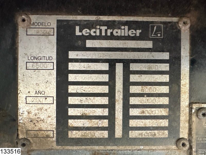 Lecitrailer open laadbak - Прицеп бортовой/ Платформа: фото 4 Lecitrailer open laadbak - Прицеп бортовой/ Платформа: фото 4