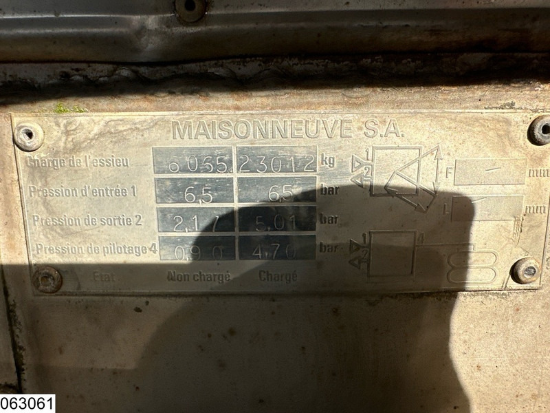 Полуприцеп-цистерна MAISONNEUVE Chemie 32423 Liter, 1 Comp: фото 14 Полуприцеп-цистерна MAISONNEUVE Chemie 32423 Liter, 1 Comp: фото 14