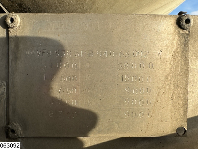 MAISONNEUVE Food 34.000 Liter, 5 Comp - Полуприцеп-цистерна: фото 4 MAISONNEUVE Food 34.000 Liter, 5 Comp - Полуприцеп-цистерна: фото 4