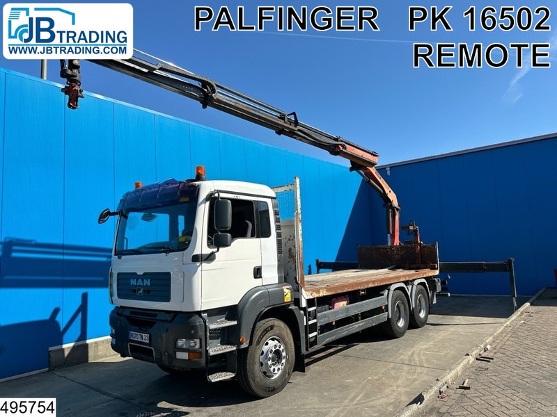 MAN TGA 26 360 6X4, Manual, Steel suspension, Palfinger - Грузовик бортовой/ Платформа, Автоманипулятор: фото 1 MAN TGA 26 360 6X4, Manual, Steel suspension, Palfinger - Грузовик бортовой/ Платформа, Автоманипулятор: фото 1