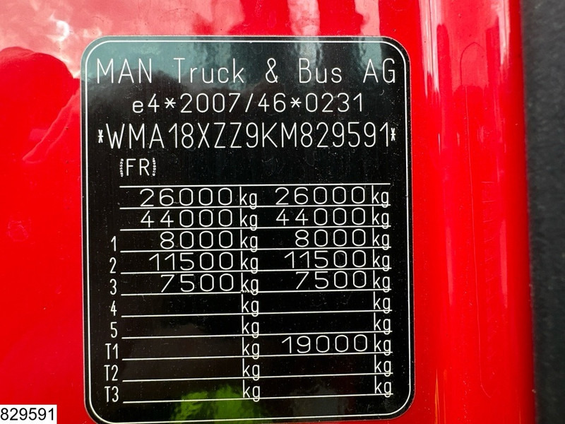 Тентованный грузовик MAN TGX 26 460 6x2, EURO 6, Combi, Retarder, Lifitng roof: фото 7