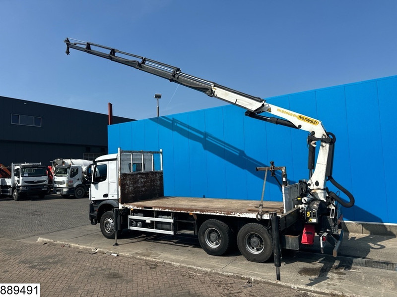 Mercedes-Benz Arocs 2636 6X4, EURO 6, Steel suspension, Palfinger - Грузовик бортовой/ Платформа, Автоманипулятор: фото 4 Mercedes-Benz Arocs 2636 6X4, EURO 6, Steel suspension, Palfinger - Грузовик бортовой/ Платформа, Автоманипулятор: фото 4