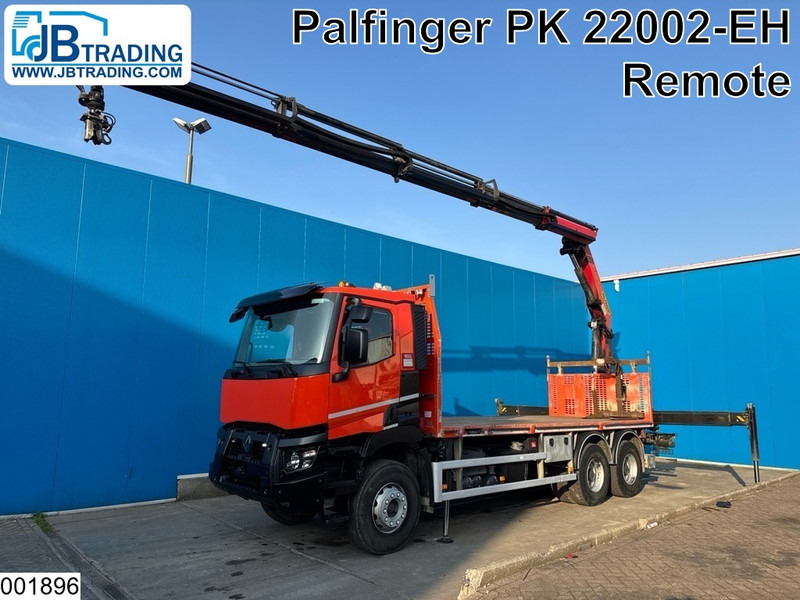 Renault C 430 6x4, EURO 6, Retarder, Palfinger,Remote - Грузовик бортовой/ Платформа, Автоманипулятор: фото 1 Renault C 430 6x4, EURO 6, Retarder, Palfinger,Remote - Грузовик бортовой/ Платформа, Автоманипулятор: фото 1