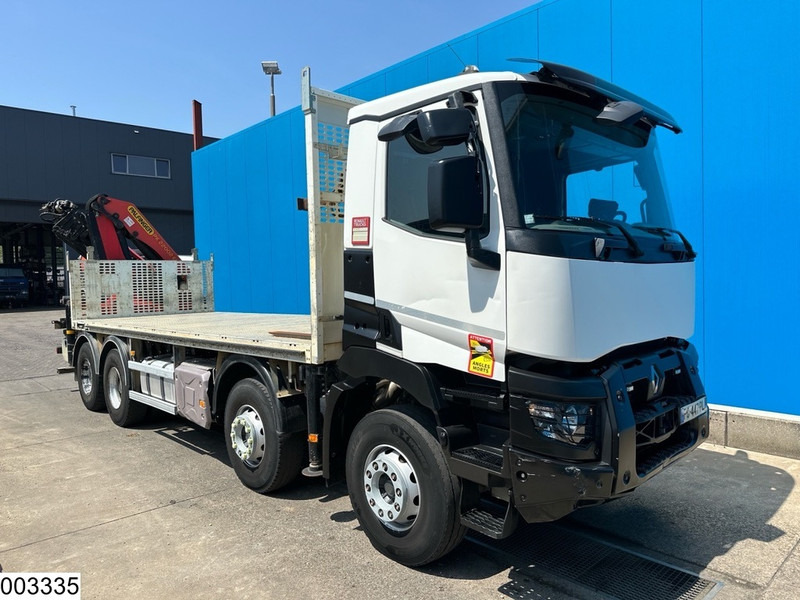 Renault C 430 8X4, EURO 6, Steel suspension, Palfinger - Грузовик бортовой/ Платформа, Автоманипулятор: фото 3 Renault C 430 8X4, EURO 6, Steel suspension, Palfinger - Грузовик бортовой/ Платформа, Автоманипулятор: фото 3