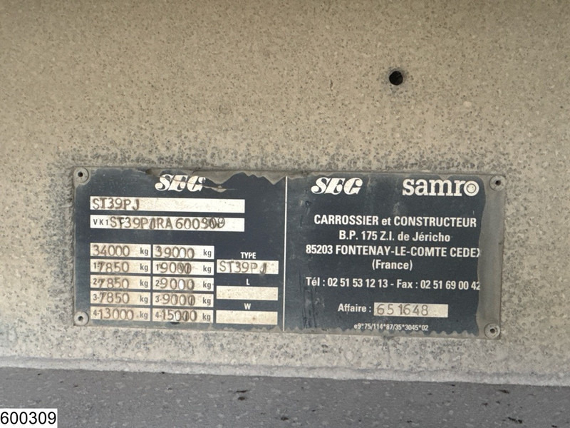 Samro gesloten bak - Полуприцеп-фургон: фото 4 Samro gesloten bak - Полуприцеп-фургон: фото 4