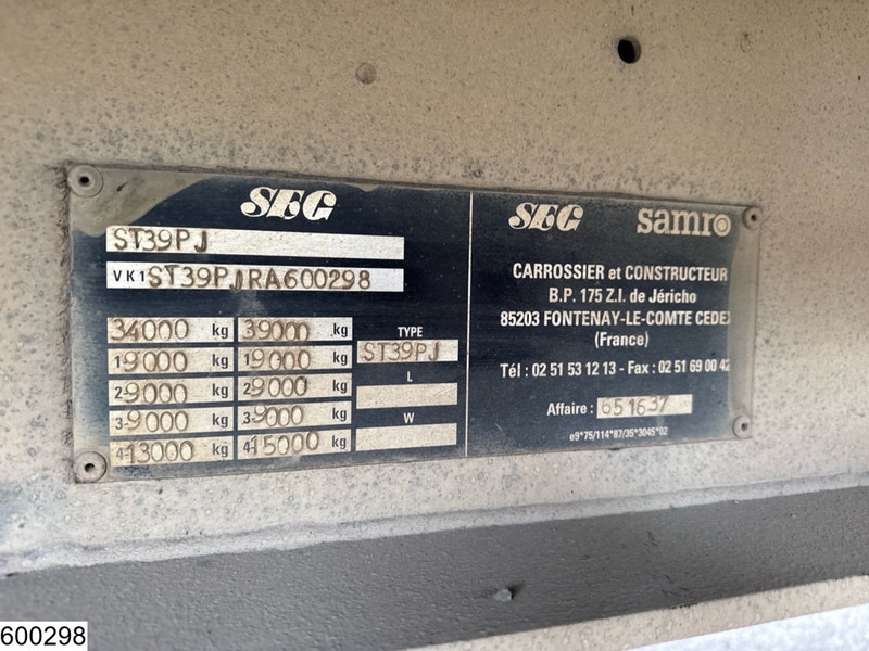 Samro gesloten bak - Полуприцеп-фургон: фото 4 Samro gesloten bak - Полуприцеп-фургон: фото 4