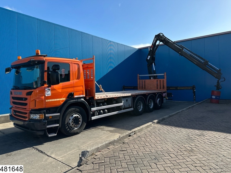 Scania P 410 8x4, EURO 6, HIAB, Remote - Грузовик бортовой/ Платформа, Автоманипулятор: фото 2 Scania P 410 8x4, EURO 6, HIAB, Remote - Грузовик бортовой/ Платформа, Автоманипулятор: фото 2