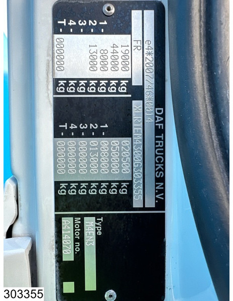 Тягач DAF CF 480 EURO 6D: фото 12 Тягач DAF CF 480 EURO 6D: фото 12