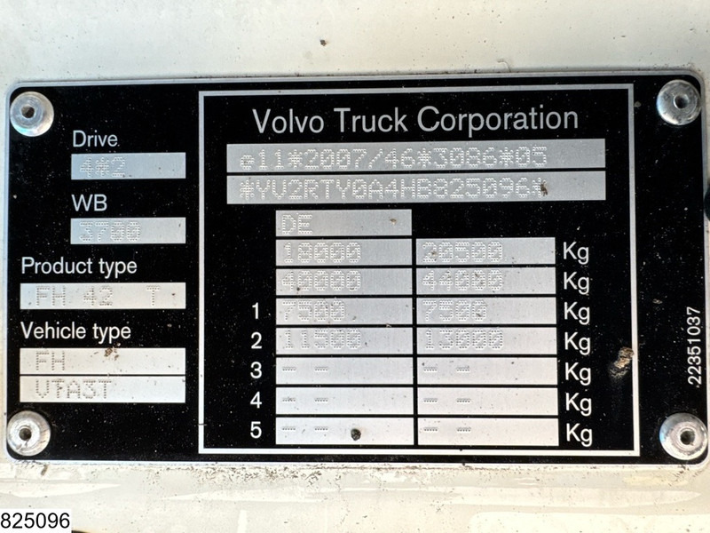 Тягач Volvo FH 460 EURO 6, Standairco, Hydrauliek, I-Shift: фото 10