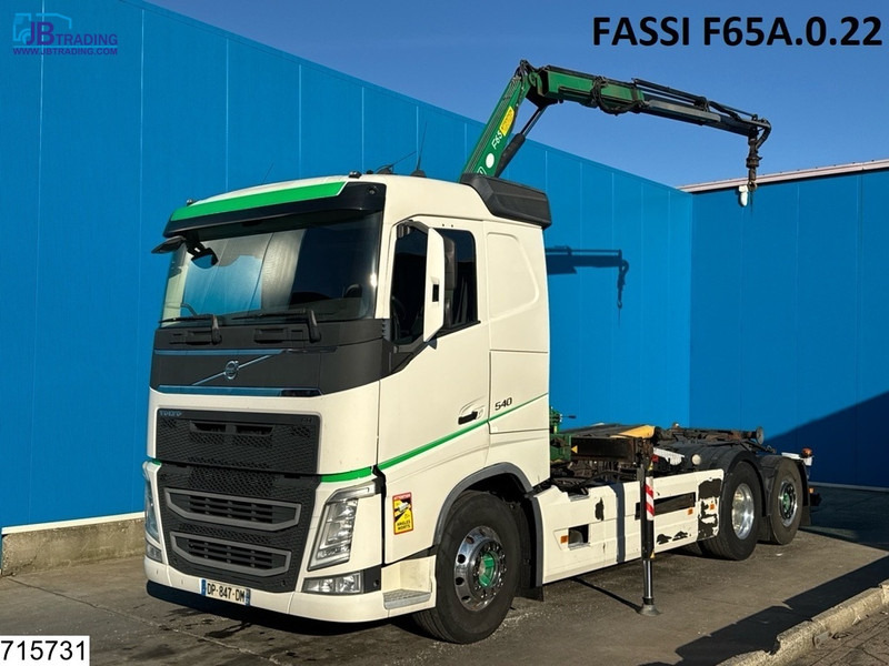 Volvo FH 540 6x2, EURO 6, Fassi, Dalby, Hydraulic - Крюковой мультилифт, Автоманипулятор: фото 1 Volvo FH 540 6x2, EURO 6, Fassi, Dalby, Hydraulic - Крюковой мультилифт, Автоманипулятор: фото 1