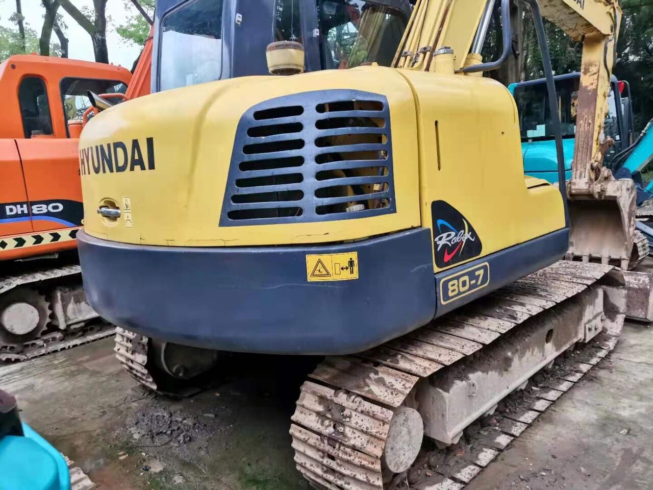 Hyundai R80-7 - Мини-экскаватор: фото 2 Hyundai R80-7 - Мини-экскаватор: фото 2