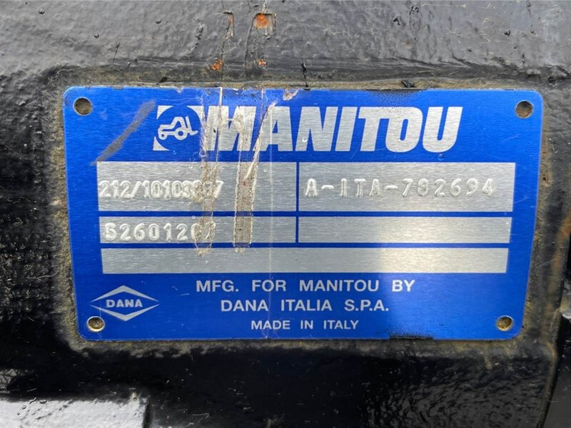 Новый Ось и запчасти для Строительной техники Manitou 52601207-Spicer Dana 212/10103807-Axle/Achse/As: фото 7