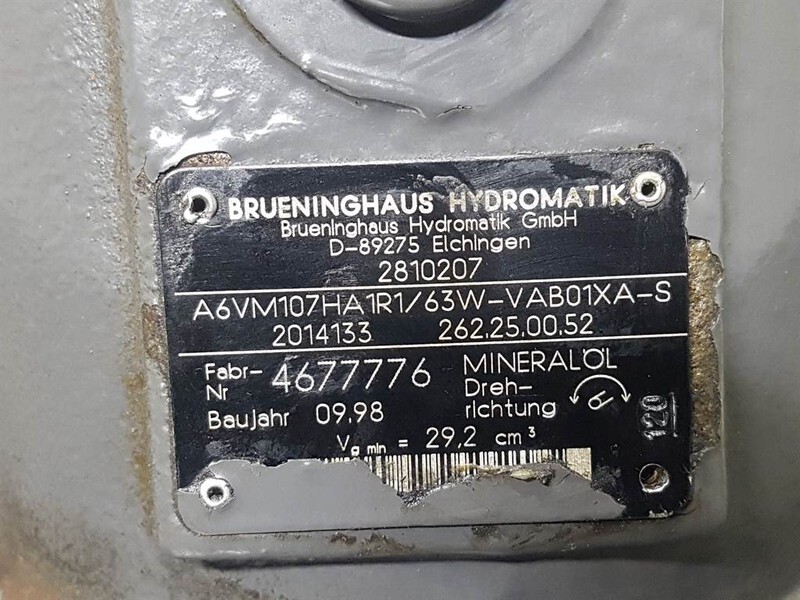 Volvo L30B-2810207-Hydromatik A6VM107HA1R1/63W-Motor - Гидравлика для Строительной техники: фото 4 Volvo L30B-2810207-Hydromatik A6VM107HA1R1/63W-Motor - Гидравлика для Строительной техники: фото 4