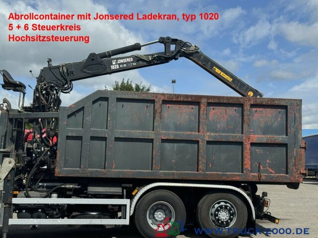 Abrollcontainer + Kran Jonsered 1020 7,3m = 1,4t - Крюковой мультилифт, Автоманипулятор: фото 1 Abrollcontainer + Kran Jonsered 1020 7,3m = 1,4t - Крюковой мультилифт, Автоманипулятор: фото 1