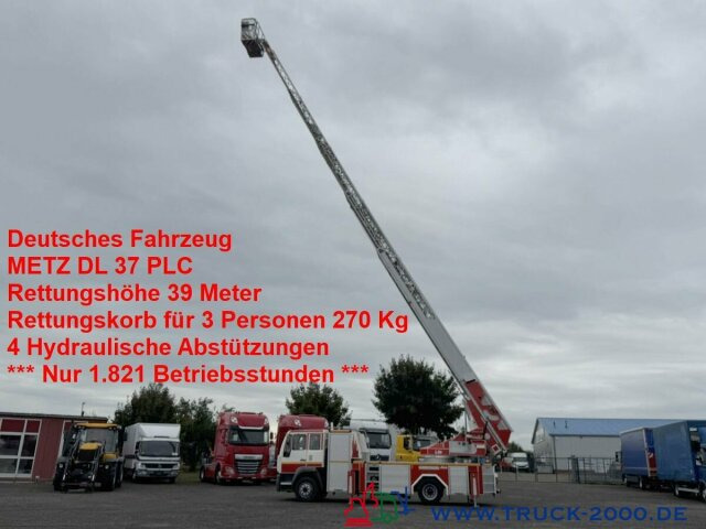 MAN 15.285 METZ Feuerwehr Drehleiter 39mRettungskorb - Грузовик: фото 1 MAN 15.285 METZ Feuerwehr Drehleiter 39mRettungskorb - Грузовик: фото 1