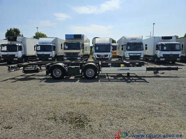 Krone ZZ18 XF0 Tandem Box Carrier - Luft - BPW Achsen - Прицеп-контейнеровоз/ Сменный кузов: фото 5 Krone ZZ18 XF0 Tandem Box Carrier - Luft - BPW Achsen - Прицеп-контейнеровоз/ Сменный кузов: фото 5