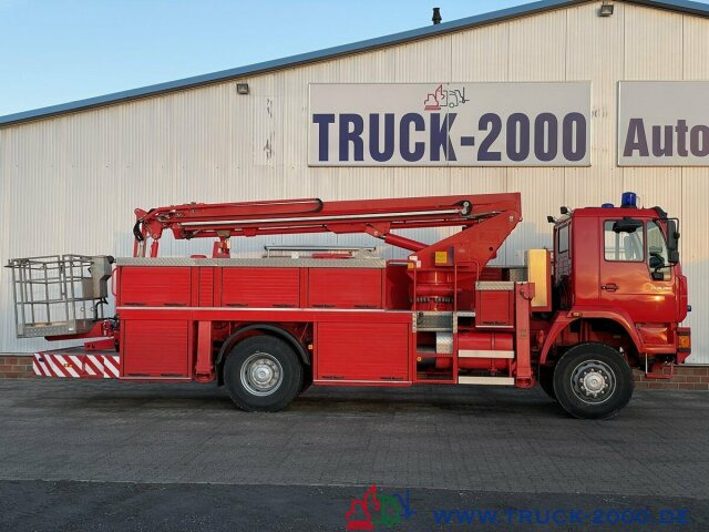 Пожарная машина MAN 18.280 4x4 Feuerwehr 25m Höhe Rettungskorb: фото 10