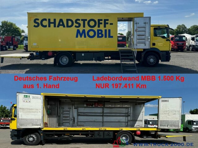 MAN TGM 15.250 Dünnschede Schadstoffmobil LBW 197TKM - Грузовик с закрытым кузовом: фото 1 MAN TGM 15.250 Dünnschede Schadstoffmobil LBW 197TKM - Грузовик с закрытым кузовом: фото 1