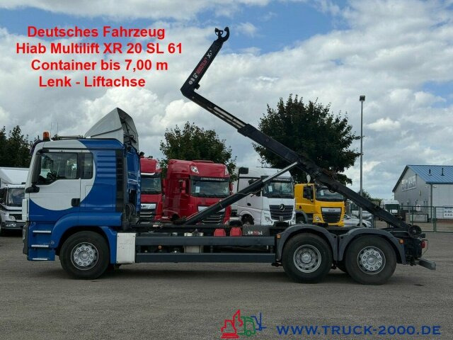 MAN TGS 26.440 Multilift XR 20 Lenk/ Liftachse 7m - Крюковой мультилифт: фото 1 MAN TGS 26.440 Multilift XR 20 Lenk/ Liftachse 7m - Крюковой мультилифт: фото 1