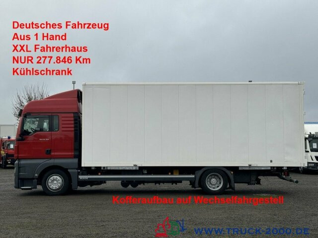 MAN TGX 18.360 BDF- Koffer XL Haus Standhzg 277TKM - Грузовик с закрытым кузовом: фото 1 MAN TGX 18.360 BDF- Koffer XL Haus Standhzg 277TKM - Грузовик с закрытым кузовом: фото 1