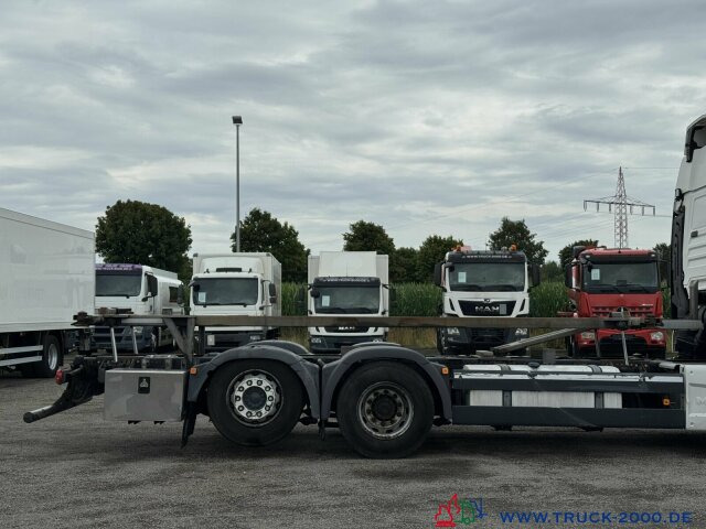 Грузовик-контейнеровоз/ Сменный кузов MAN TGX 26.480 XLX Haus Bett hydr Hub Multi Wechsler: фото 7