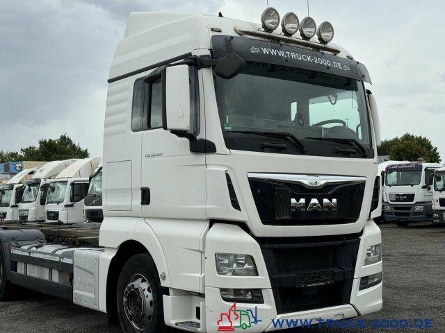 Грузовик-контейнеровоз/ Сменный кузов MAN TGX 26.480 XLX Haus Bett hydr Hub Multi Wechsler: фото 11