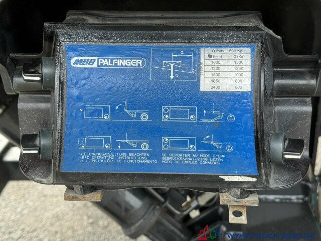 Грузовик с закрытым кузовом Mercedes-Benz Atego 1224 Koffer MBB Palfinger LBW 1.500KG AHK: фото 7