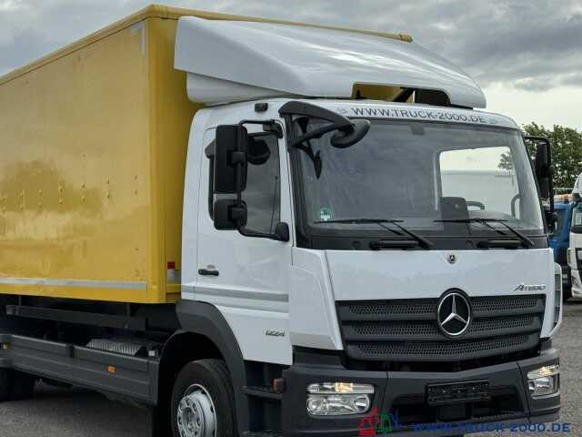 Грузовик с закрытым кузовом Mercedes-Benz Atego 1224 Koffer MBB Palfinger LBW 1.500KG AHK: фото 9