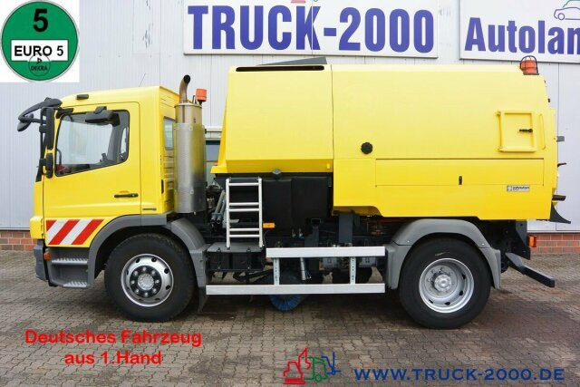 Mercedes-Benz Atego 1524 Bucher Johnston VS651 Deutsches Gerät - Подметально-уборочная машина: фото 1 Mercedes-Benz Atego 1524 Bucher Johnston VS651 Deutsches Gerät - Подметально-уборочная машина: фото 1