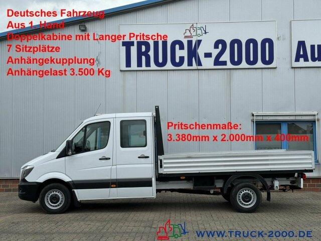 Mercedes-Benz Sprinter 316 CDI DoKa 7 Sitze AHK 3.500 Kg - Малотоннажный бортовой грузовик, Грузопассажирский фургон: фото 1 Mercedes-Benz Sprinter 316 CDI DoKa 7 Sitze AHK 3.500 Kg - Малотоннажный бортовой грузовик, Грузопассажирский фургон: фото 1