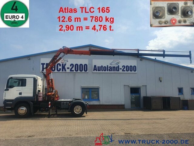 MAN TGS 18.360 Atlas Kran 165.2E+Funkfernbedienung - Тягач: фото 1 MAN TGS 18.360 Atlas Kran 165.2E+Funkfernbedienung - Тягач: фото 1