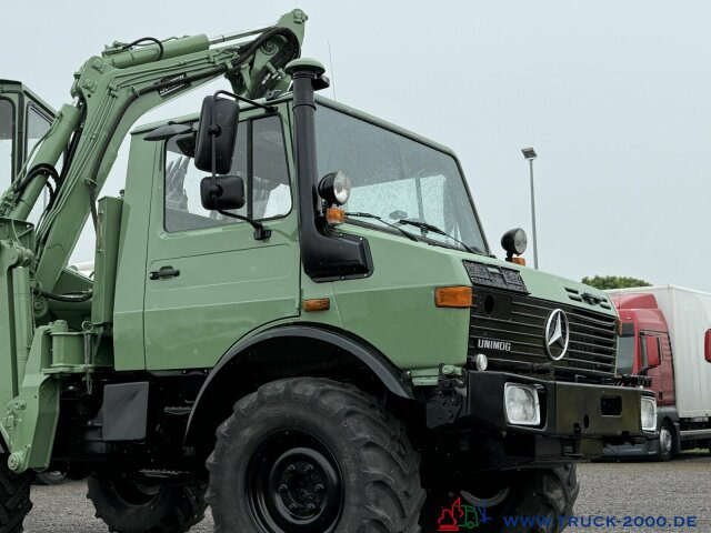 Колёсный экскаватор Unimog U427/10 Schaeff Mobilbagger AT 16 NUR 175 TKM: фото 10