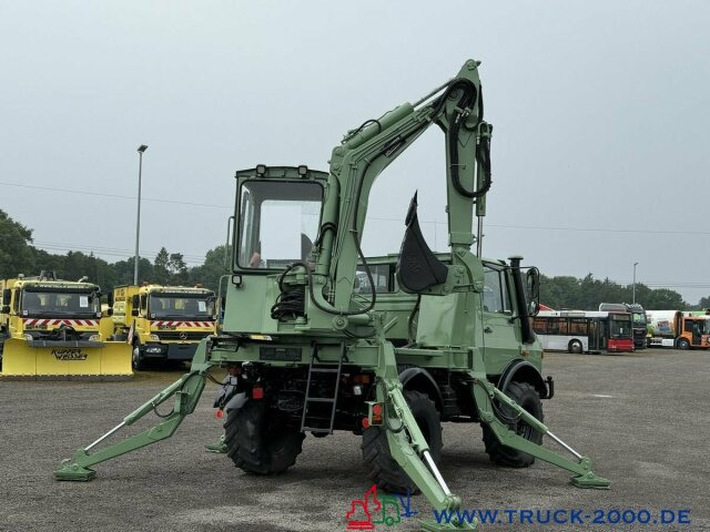 Колёсный экскаватор Unimog U427/10 Schaeff Mobilbagger AT 16 NUR 175 TKM: фото 13