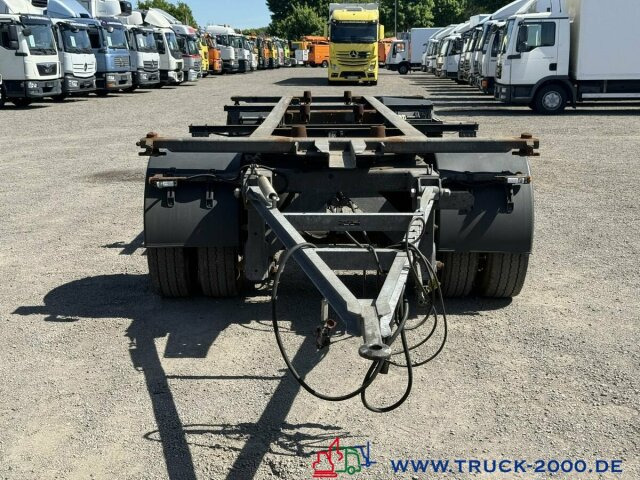 Прицеп-контейнеровоз/ Сменный кузов Web-Trailer 18 Box Carrier - Luft - SAF Achsen: фото 10