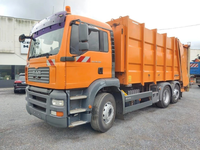 MAN TGA 26.320 6x2 garbage truck ZOELLER - Мусоровоз: фото 1 MAN TGA 26.320 6x2 garbage truck ZOELLER - Мусоровоз: фото 1