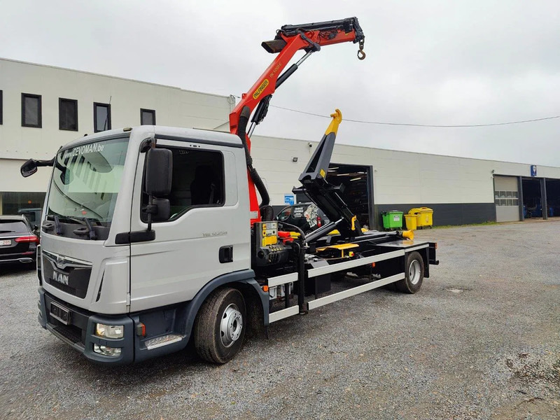 Крюковой мультилифт, Автоманипулятор MAN TGL 12.250 Container + Palfinger PK5001 Remote: фото 9