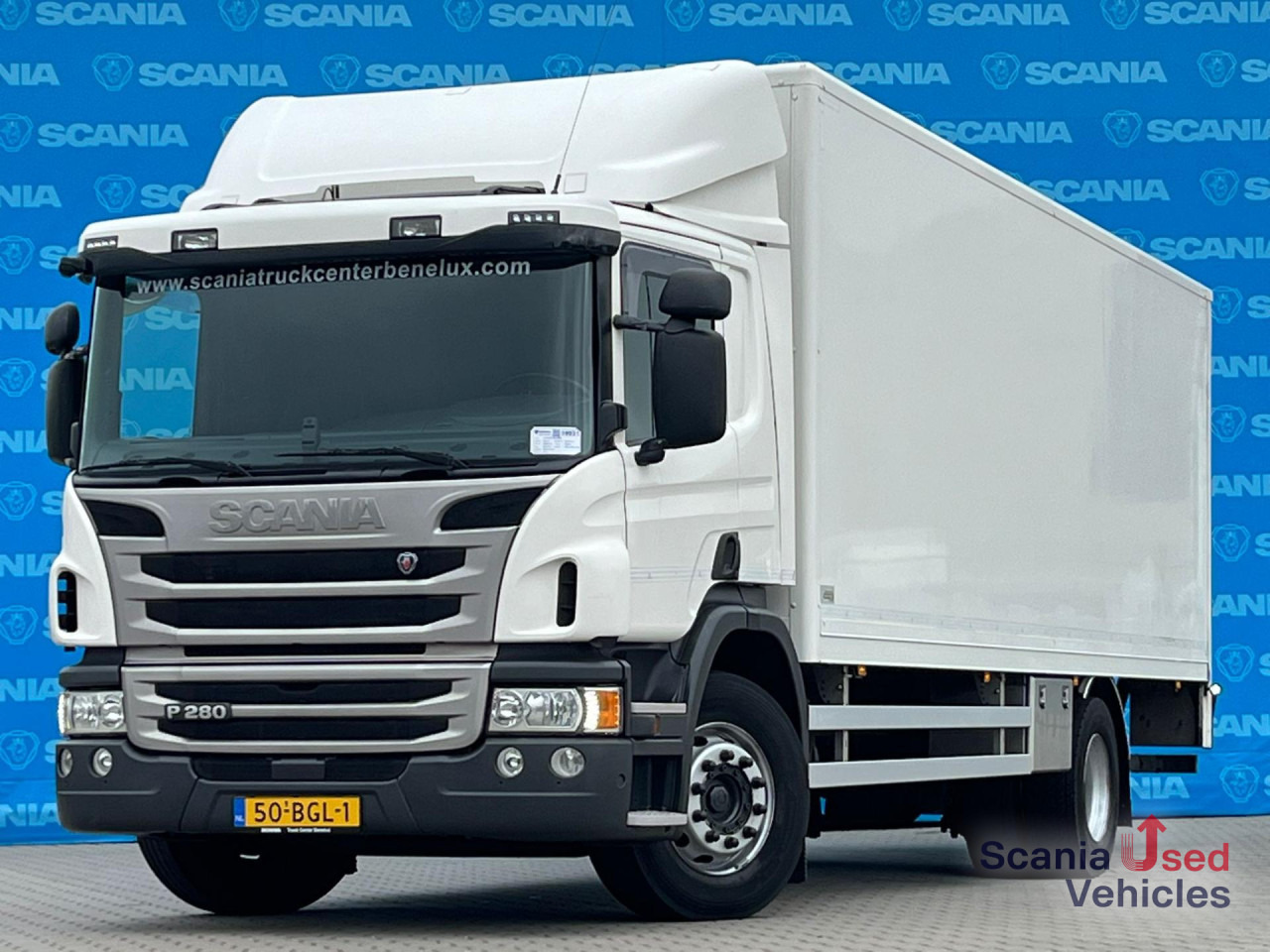 SCANIA P 280 DB4x2MNA TAILLIFT 2T BOX 750x249x230cm - Грузовик с закрытым кузовом: фото 1 SCANIA P 280 DB4x2MNA TAILLIFT 2T BOX 750x249x230cm - Грузовик с закрытым кузовом: фото 1