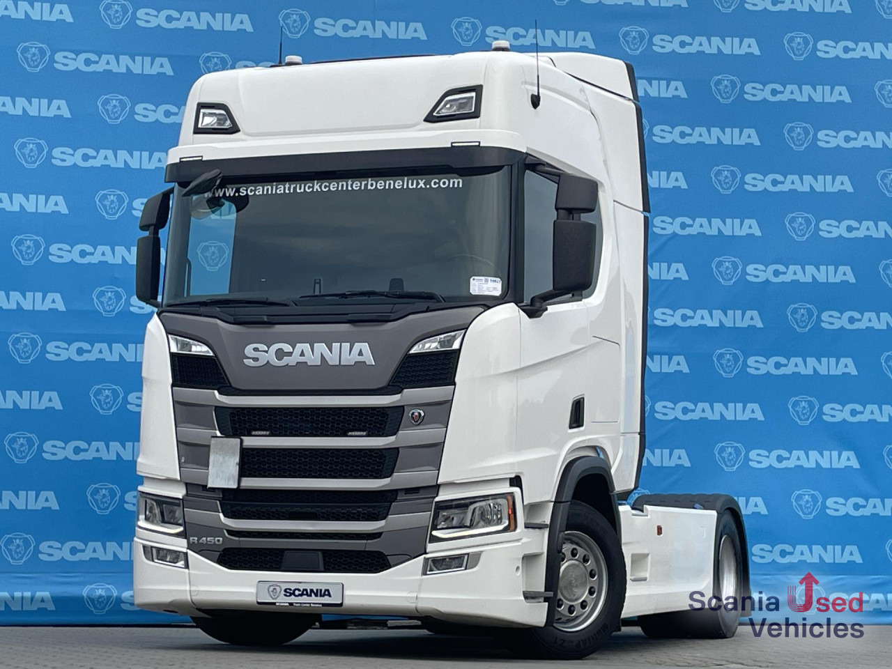 SCANIA R 450 A4x2NB DIFF-L RETARDER FULL AIR 8T LEATHER - Тягач: фото 1 SCANIA R 450 A4x2NB DIFF-L RETARDER FULL AIR 8T LEATHER - Тягач: фото 1