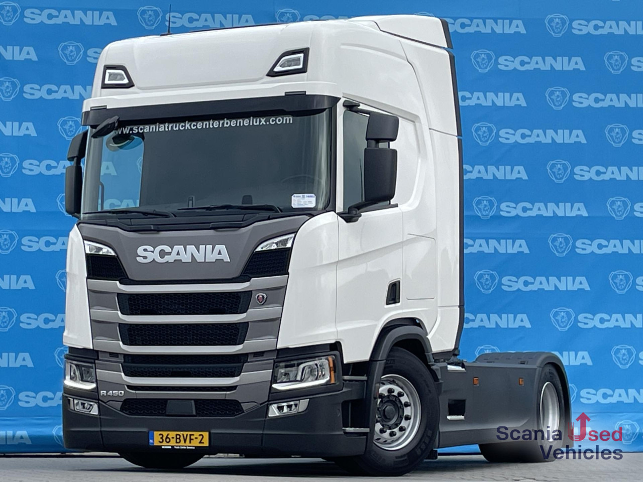 SCANIA R 450 A4x2NB RETARDER DIFF-L FULL AIR 8T ACC - Тягач: фото 1 SCANIA R 450 A4x2NB RETARDER DIFF-L FULL AIR 8T ACC - Тягач: фото 1