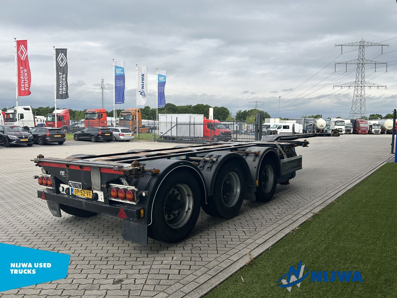 D-TEC FLEXITRAILER 20-30-40-45 ft containers + Genset - Полуприцеп-контейнеровоз/ Сменный кузов: фото 4 D-TEC FLEXITRAILER 20-30-40-45 ft containers + Genset - Полуприцеп-контейнеровоз/ Сменный кузов: фото 4