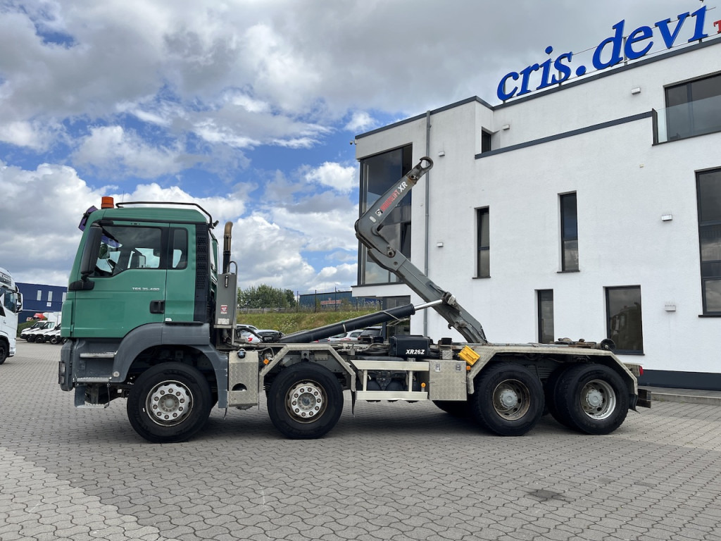 MAN TGS 35.480 8x4 Abrollkipper Hiab Multilift AHK - Крюковой мультилифт: фото 5 MAN TGS 35.480 8x4 Abrollkipper Hiab Multilift AHK - Крюковой мультилифт: фото 5