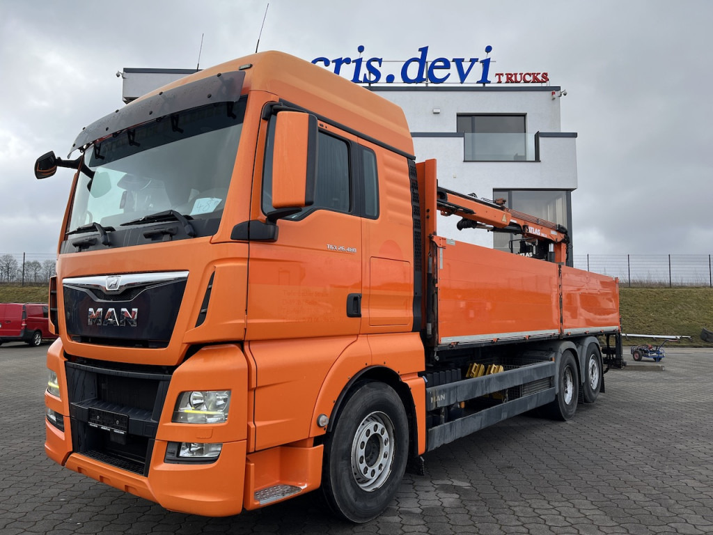MAN TGX 26.480 6x2 Atlas 145.2 Baustoff - Автоманипулятор, Грузовик бортовой/ Платформа: фото 1 MAN TGX 26.480 6x2 Atlas 145.2 Baustoff - Автоманипулятор, Грузовик бортовой/ Платформа: фото 1