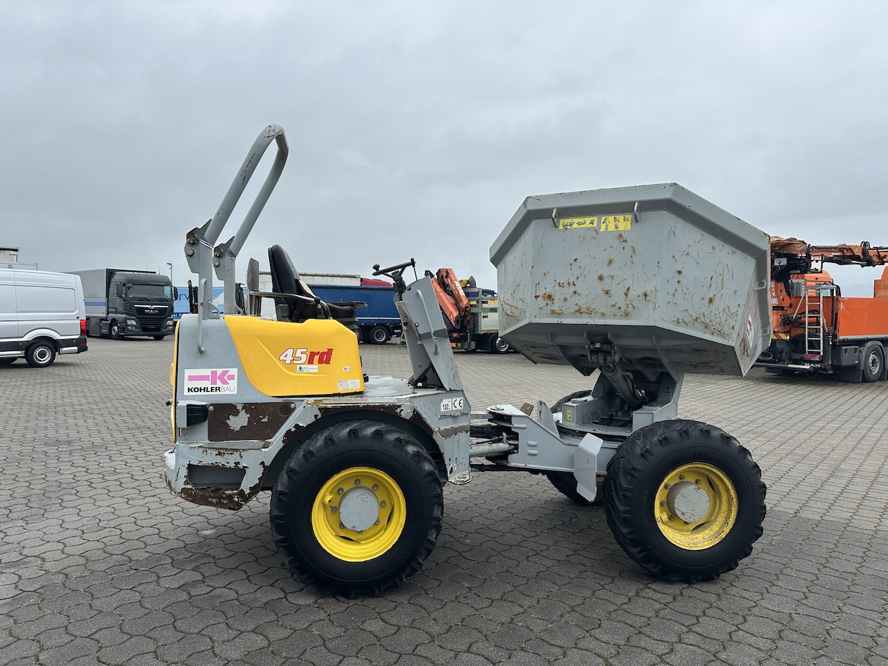 Neuson Menzi Mucki 45rd   Dumper - Строительная техника: фото 5 Neuson Menzi Mucki 45rd   Dumper - Строительная техника: фото 5
