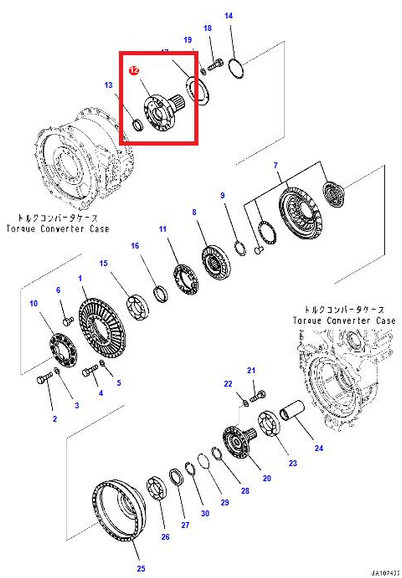 Komatsu WA800-8 SHAFT 42C-13-22520 - Коробка передач для Строительной техники: фото 2 Komatsu WA800-8 SHAFT 42C-13-22520 - Коробка передач для Строительной техники: фото 2